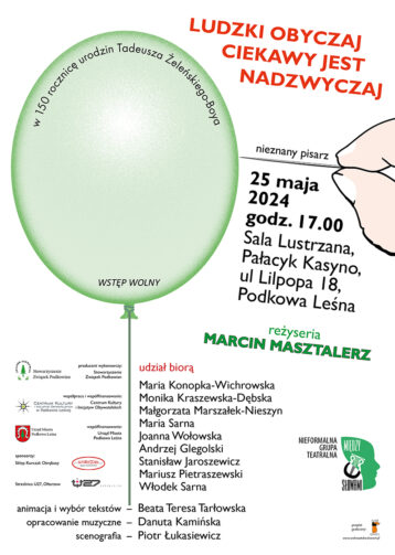 Ludzki obyczaj ciekawy jest nadzwyczaj – spektakl