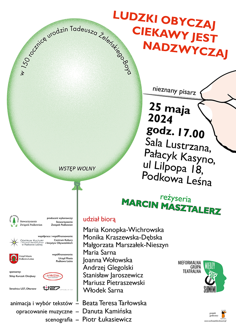 You are currently viewing Ludzki obyczaj ciekawy jest nadzwyczaj – spektakl