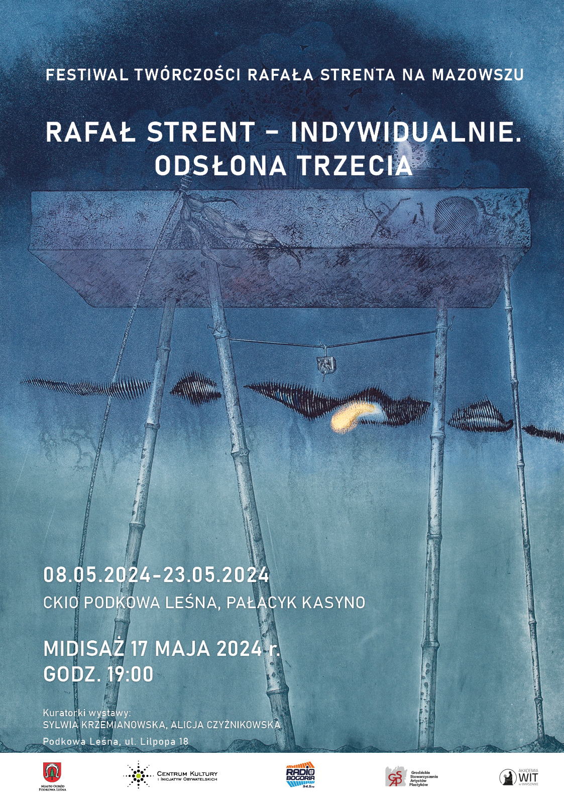 You are currently viewing Midisaż wystawy: Festiwal twórczości Rafała Strenta. Odsłona III. Grafika