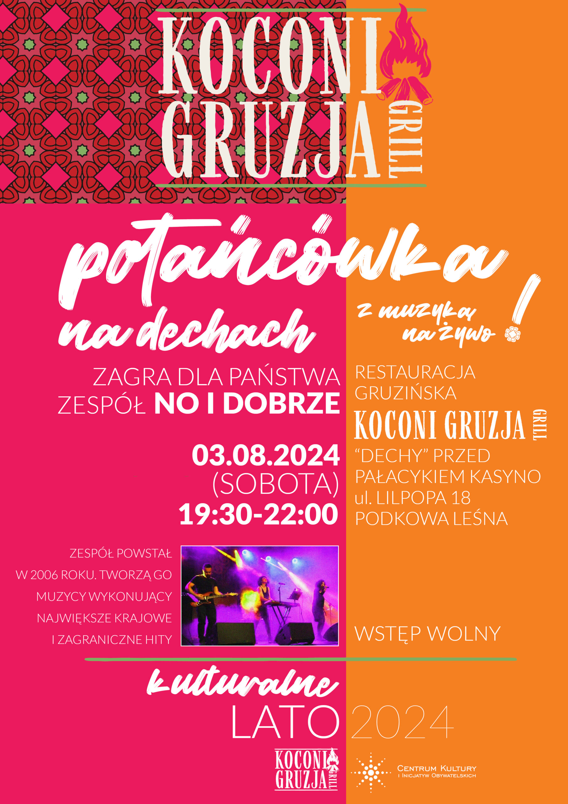 You are currently viewing Potańcówka z zespołem NO I DOBRZE