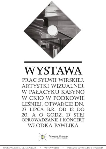 PROJEKCJE SZKŁA I METALU – wystawa Sylwii Wirskiej