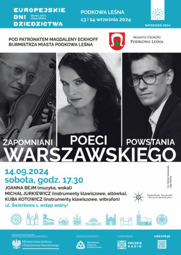 Zapomniani Poeci Powstania. Koncert w ramach EDD