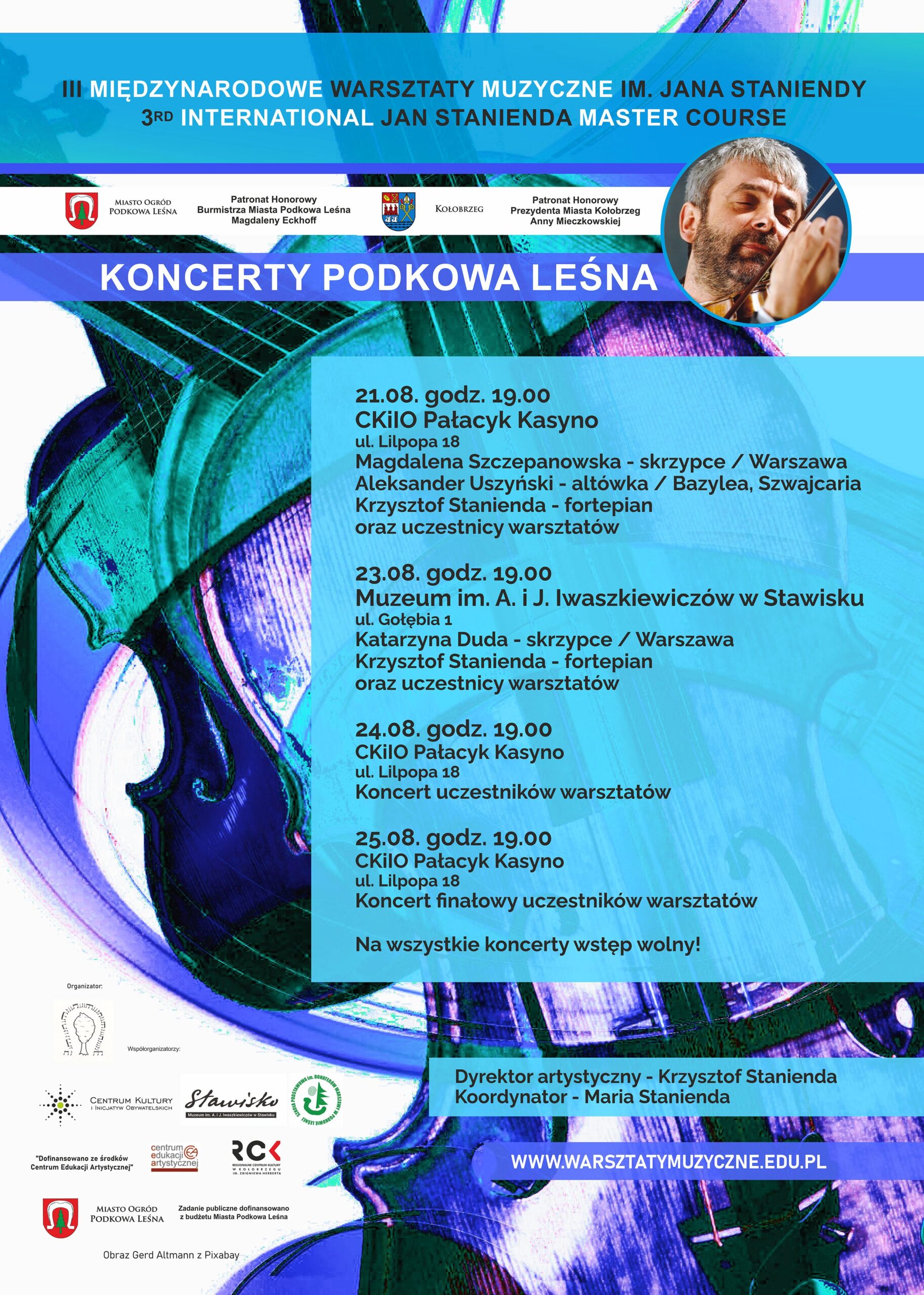 You are currently viewing III Międzynarodowe Warsztaty Muzyczne im. Jana Staniendy