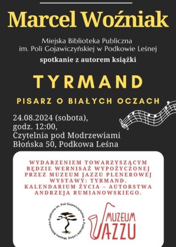 Spotkanie z autorem biografii Leopolda Tyrmanda