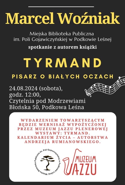 You are currently viewing Spotkanie z autorem biografii Leopolda Tyrmanda