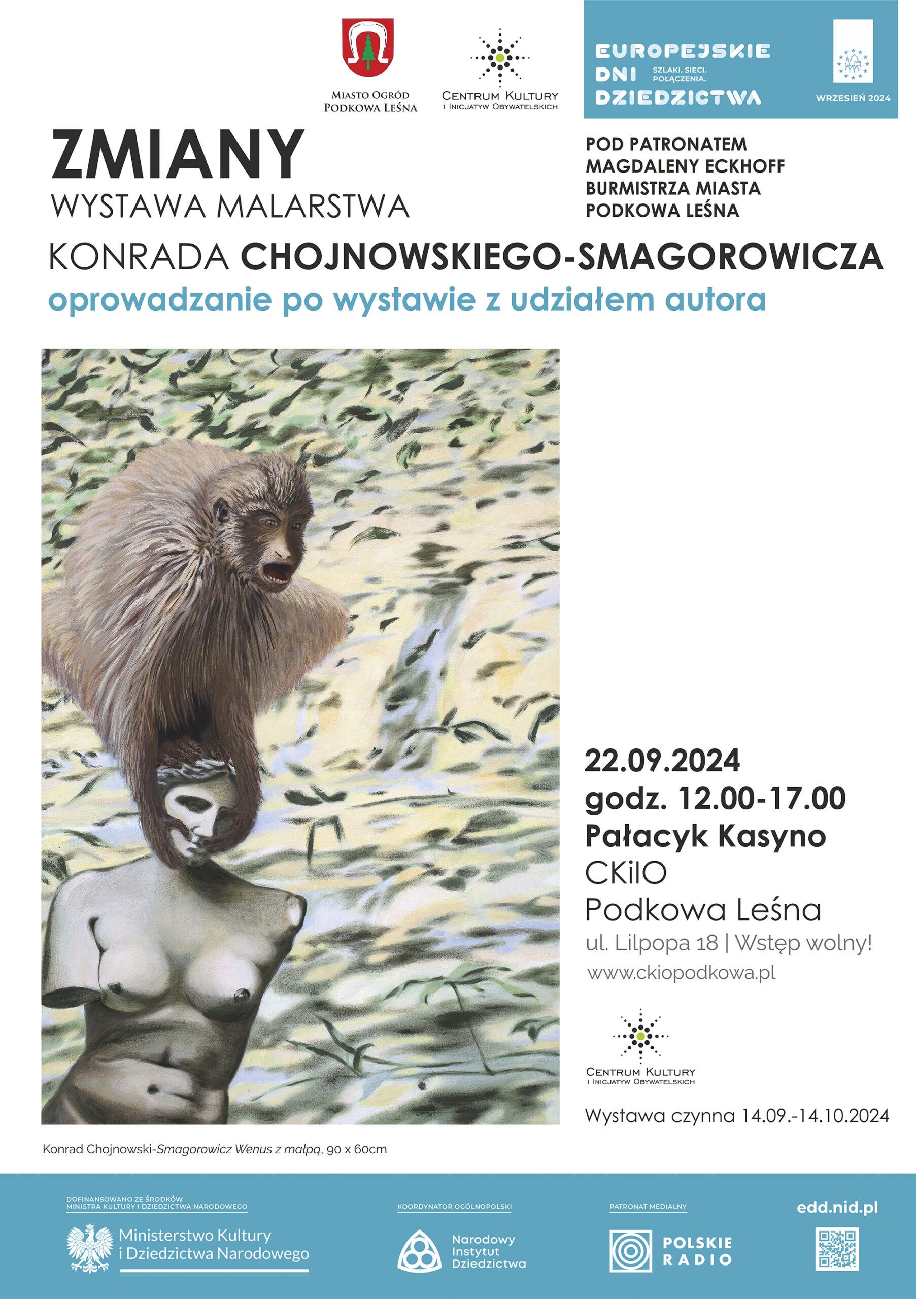 You are currently viewing ZMIANY – wystawa malarstwa Konrada Chojnowskiego-Smagorowicza
