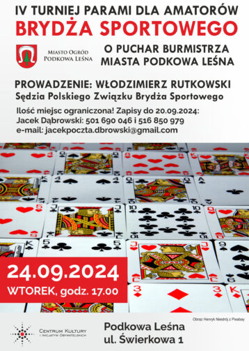 IV Turniej Amatorów Brydża Sportowego
