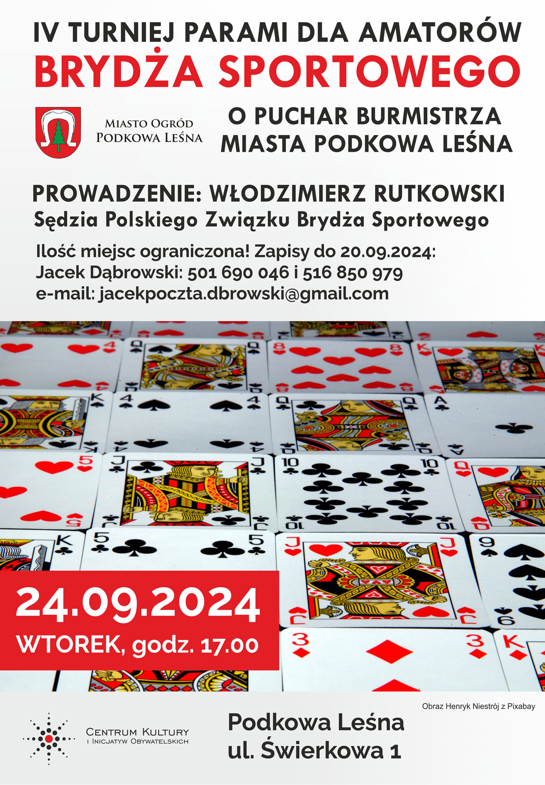 You are currently viewing IV Turniej Amatorów Brydża Sportowego