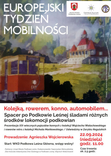 Spacer po Podkowie śladami środków lokomocji