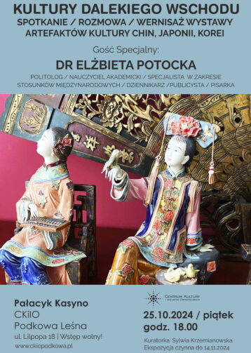 Wystawa artefaktów – Kultury Dalekiego Wschodu