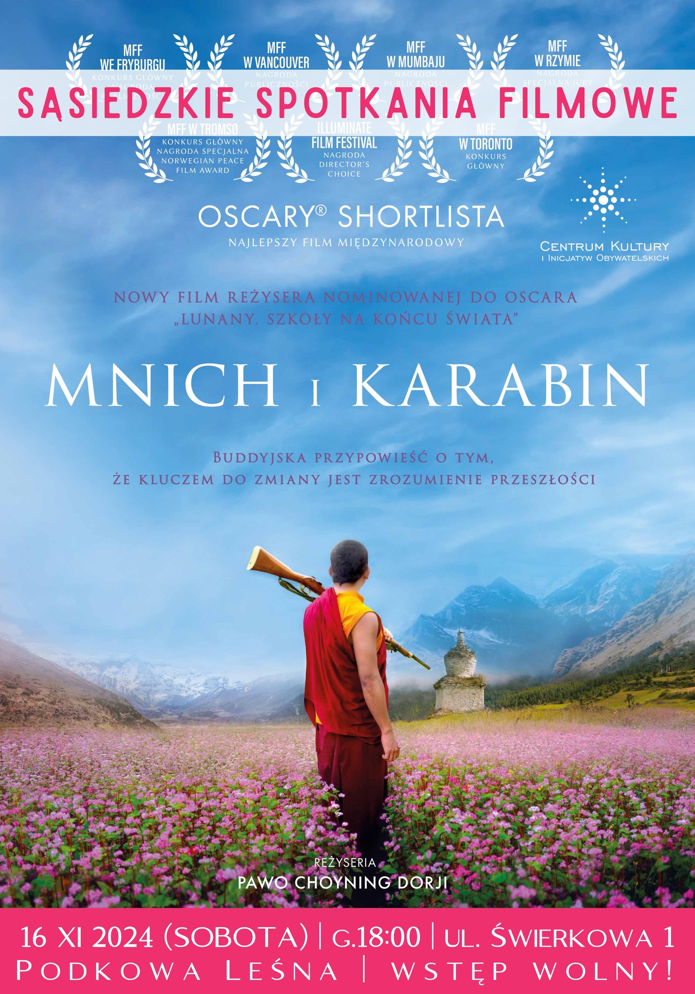 You are currently viewing SĄSIEDZKIE SPOTKANIA FILMOWE: Mnich i karabin