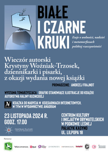 Białe i czarne kruki – spotkanie z Krystyną Woźniak-Trzosek