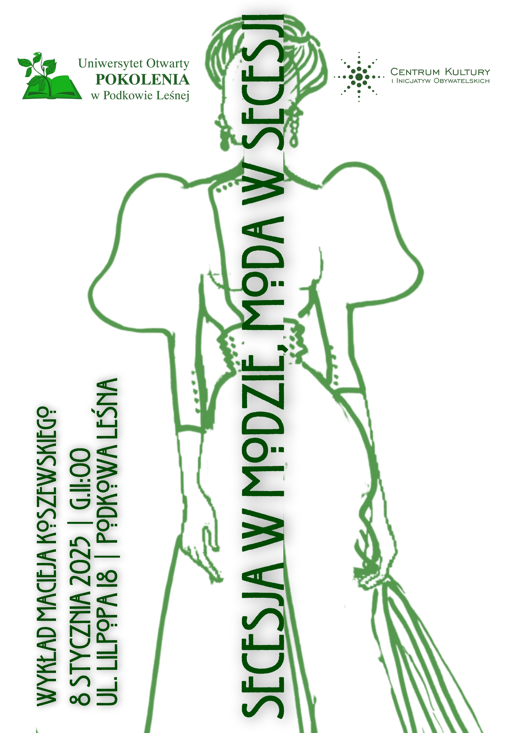 You are currently viewing Secesja w modzie, moda w secesji. Kolejny wykład z cyklu ,,Giganci haute-couture”.