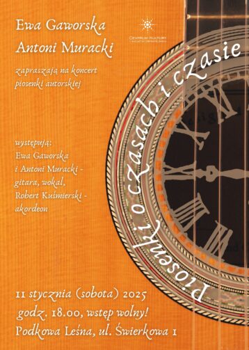 Piosenki o czasach i czasie – koncert Ewy Gaworskiej i Antoniego Murackiego