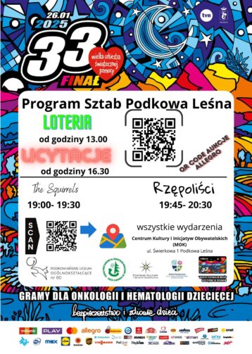 33. Finał WOŚP w Podkowie Leśnej