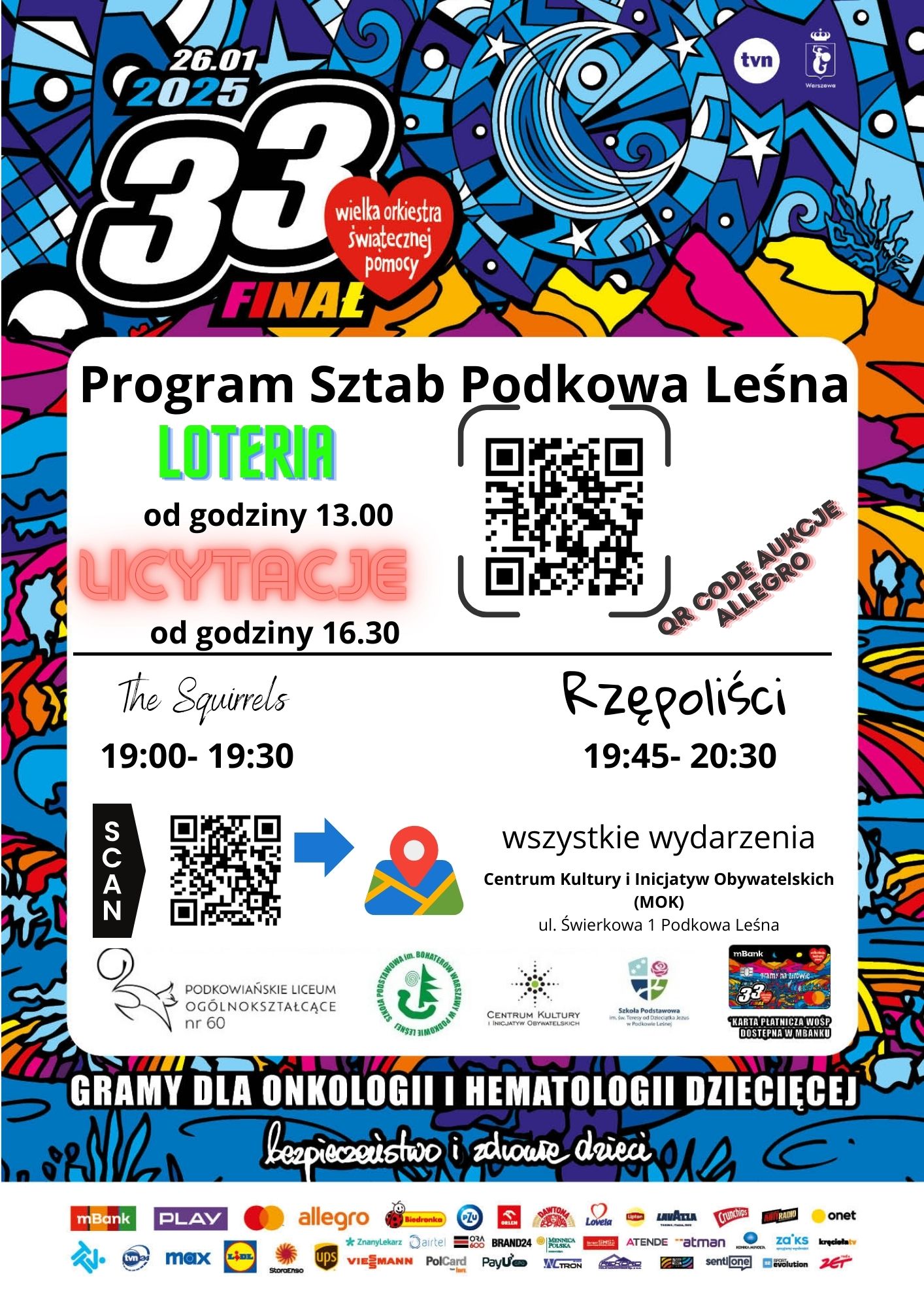 You are currently viewing 33. Finał WOŚP w Podkowie Leśnej