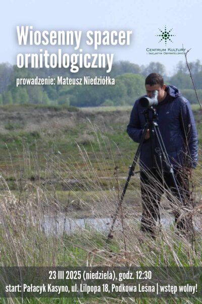 Wiosenny spacer ornitologiczny
