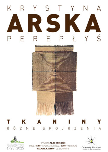 KRYSTYNA ARSKA-PEREPŁYŚ – „Tkanina. Różne spojrzenia”