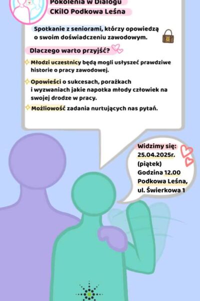 Pokolenia w dialogu. Spotkanie młodzieży z seniorami