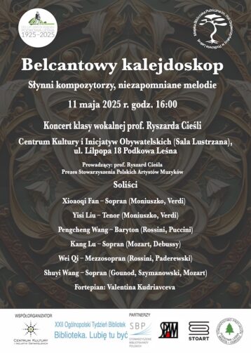Belcantowy kalejdoskop – słynni kompozytorzy i niezapomniane melodie