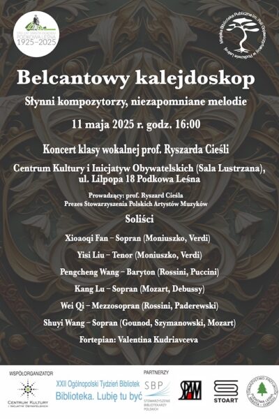 Belcantowy kalejdoskop – słynni kompozytorzy i niezapomniane melodie