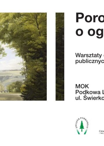 Porozmawiajmy o ogrodzie – warsztaty
