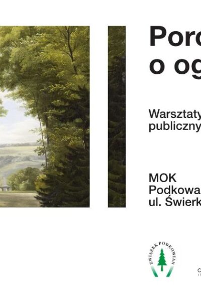 Porozmawiajmy o ogrodzie – warsztaty
