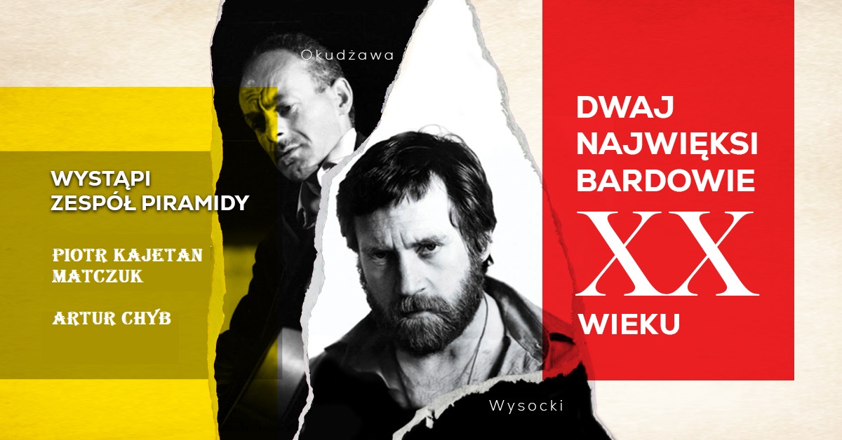 You are currently viewing OKUDŻAWA / WYSOCKI – koncert zespołu Piramidy