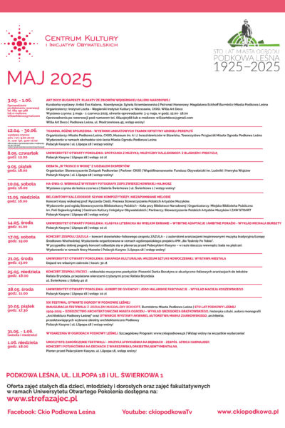 Kulturalny maj 2025