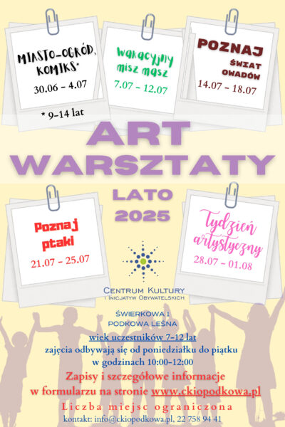 Art-Warsztaty LATO 2025