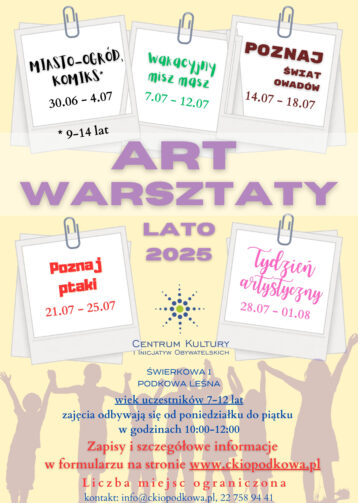 Art-Warsztaty LATO 2025