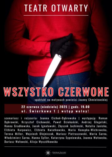 Wszystko Czerwone – premiera TEATRU OTWARTEGO