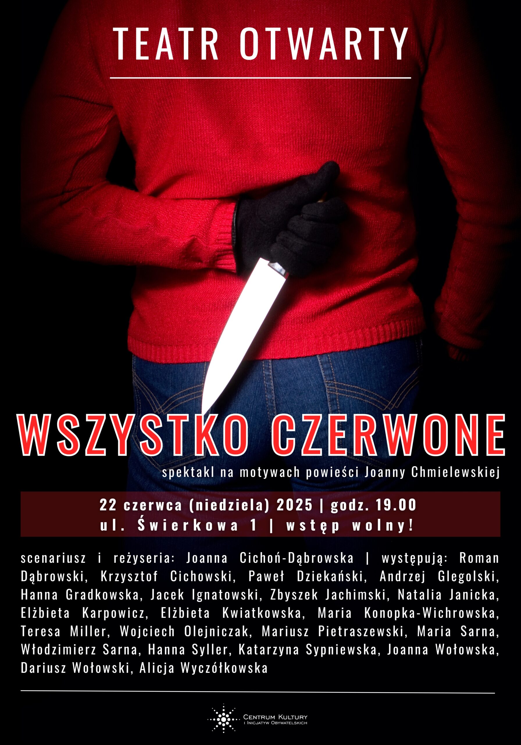You are currently viewing Wszystko Czerwone – premiera TEATRU OTWARTEGO