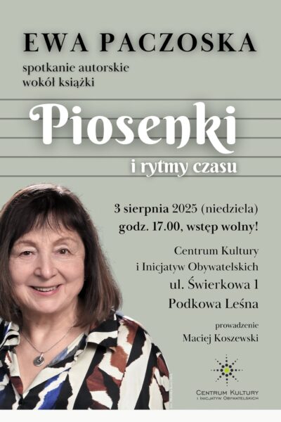 Spotkanie autorskie z prof. Ewą Paczoską