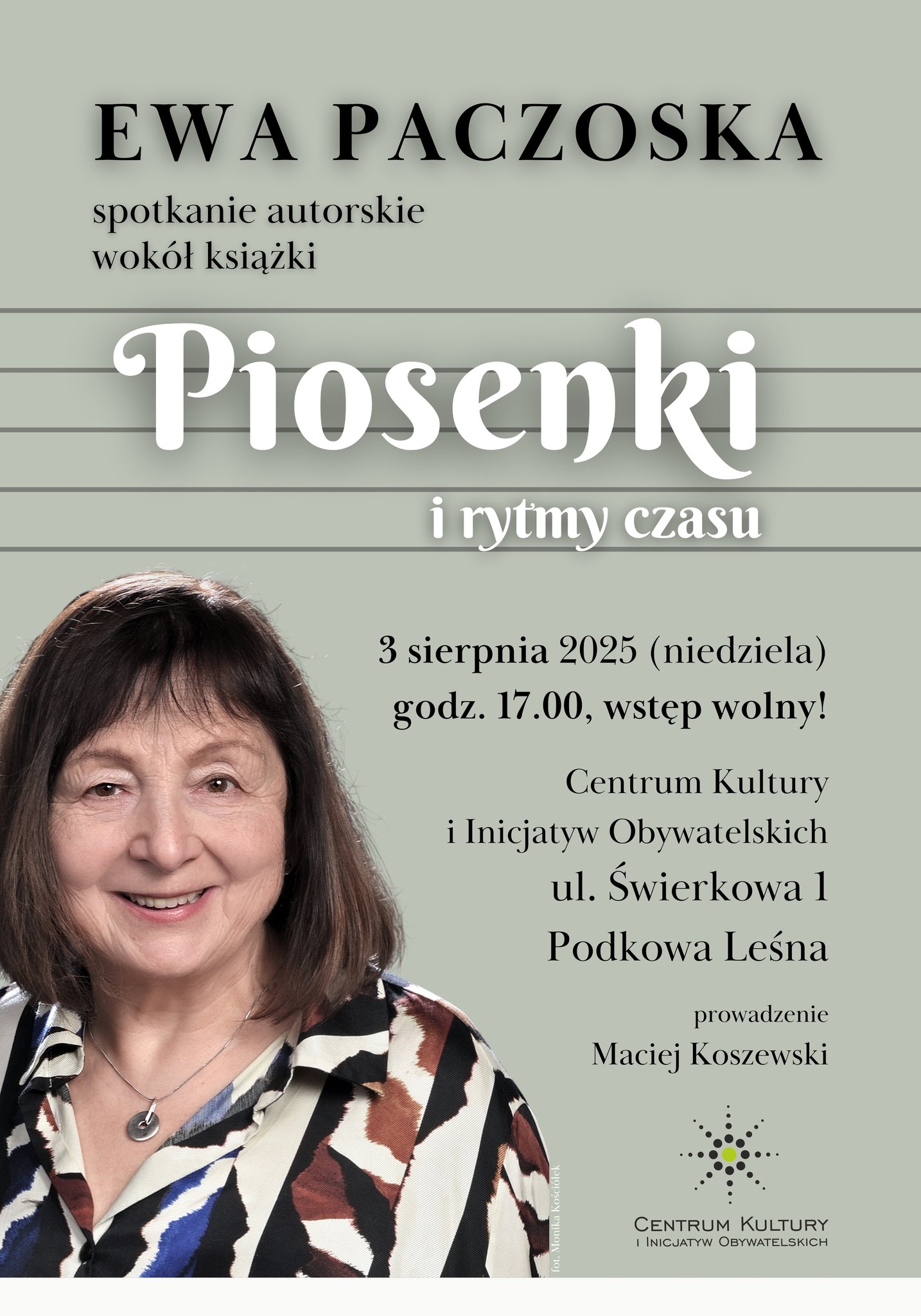 You are currently viewing Spotkanie autorskie z prof. Ewą Paczoską