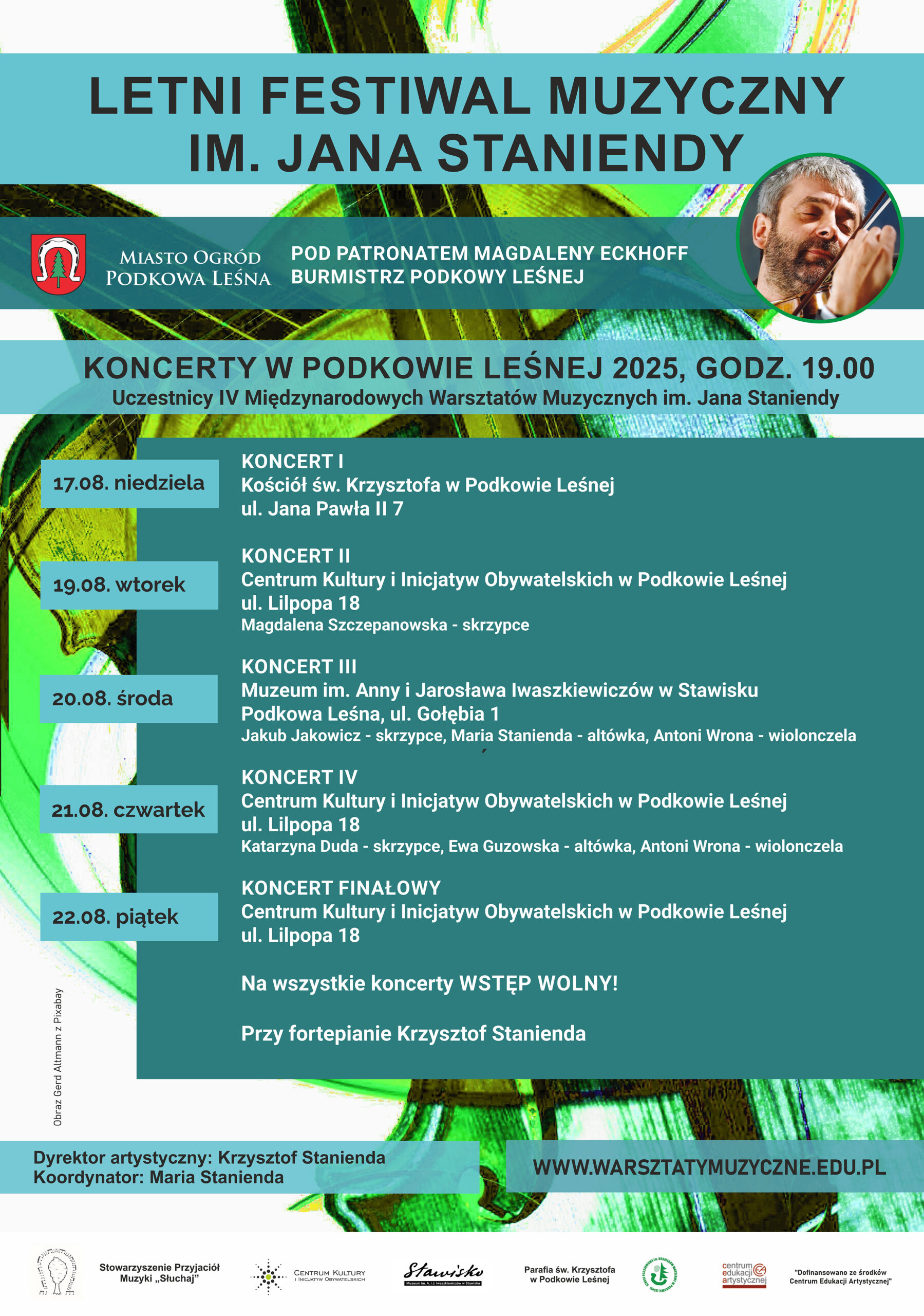 You are currently viewing Letni Festiwal Muzyczny im. Jana Staniendy
