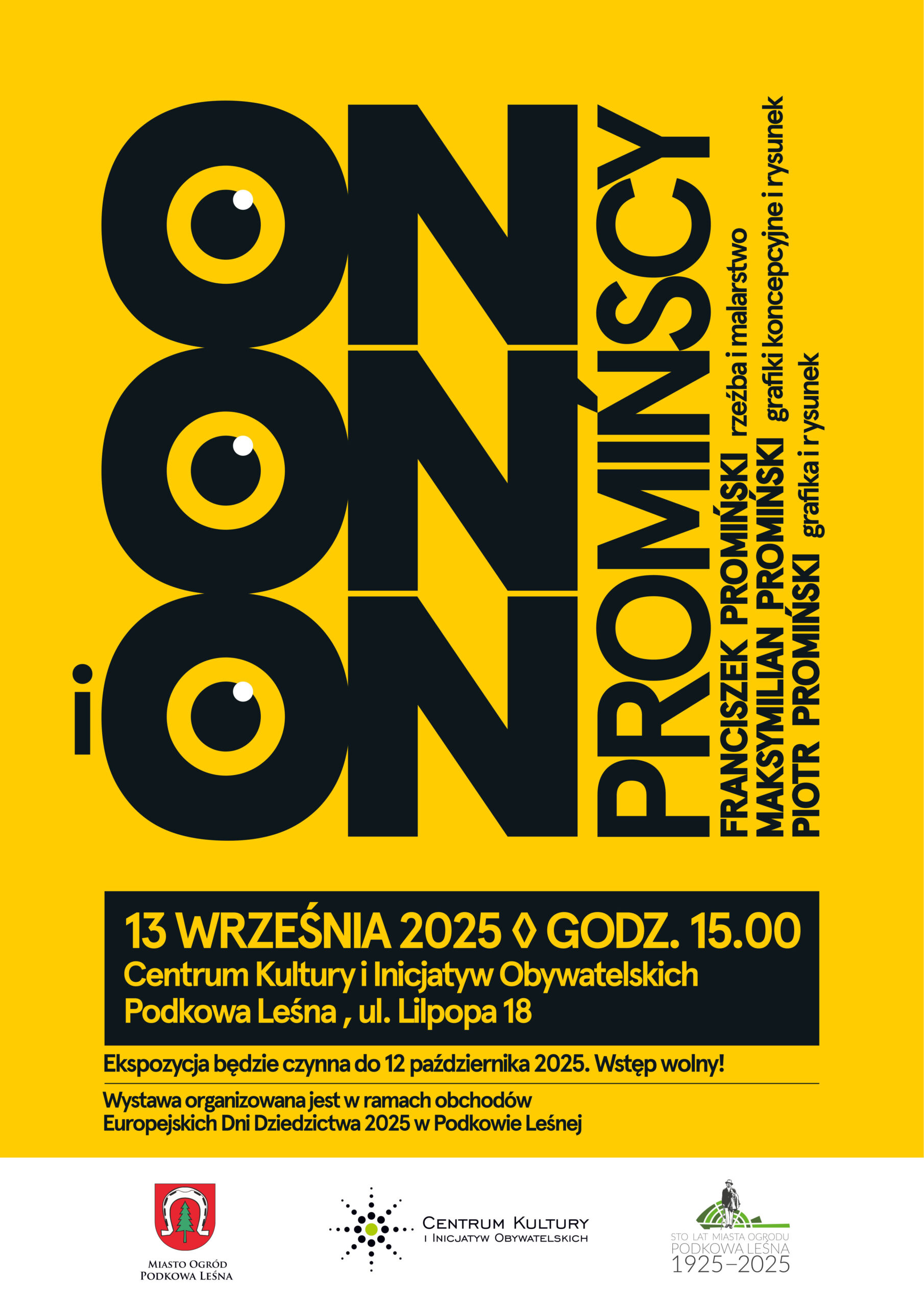 You are currently viewing ON, ON I ON. PROMIŃSCY – wystawa rzeźby, malarstwa i grafiki