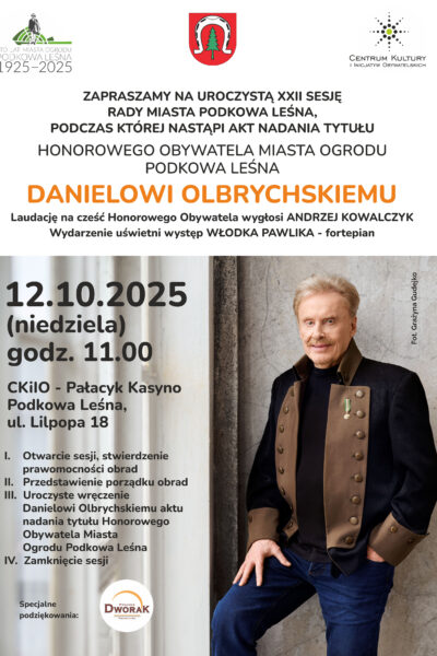 Daniel Olbrychski Honorowym Obywatelem Podkowy Leśnej