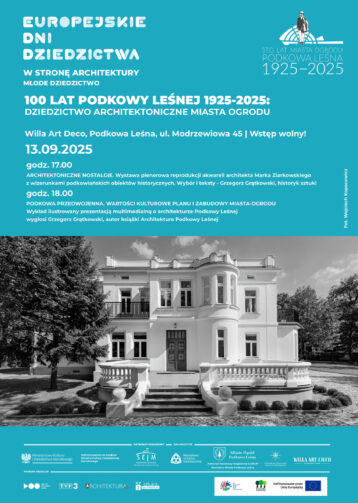 EUROPEJSKIE DNI DZIEDZICTWA: Dziedzictwo architektoniczne Miasta Ogrodu