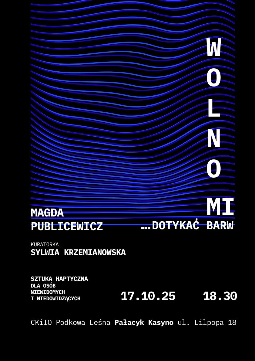 You are currently viewing Wolno mi… dotykać barw – sztuka haptyczna dla osób niewidomych i niedowidzących