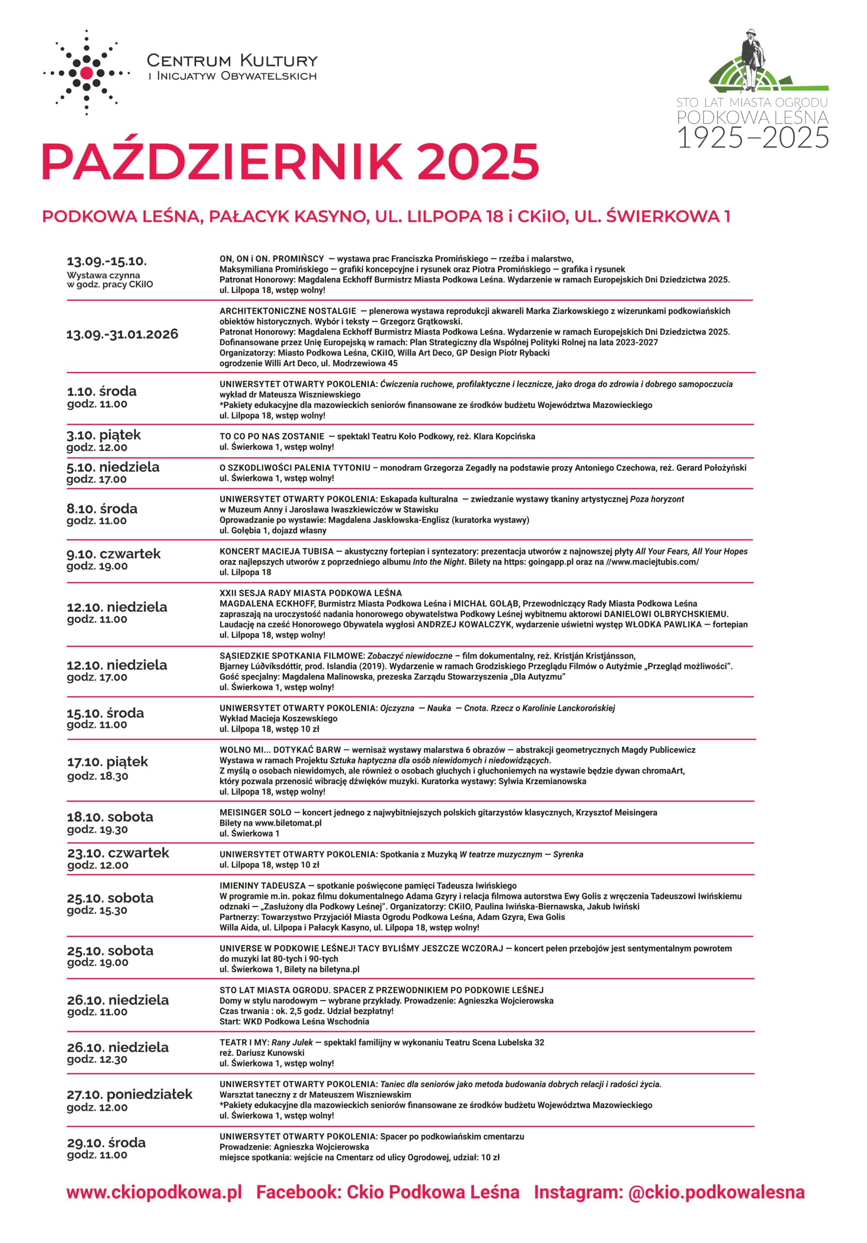 You are currently viewing Październik 2025 – co brzmi w kulturze