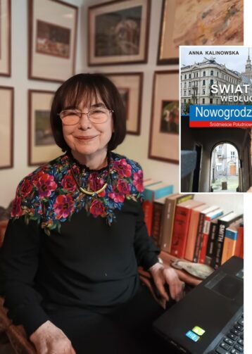 Spotkanie z Anną Kalinowską wokół książki „Świat wg. Nowogrodzkiej”