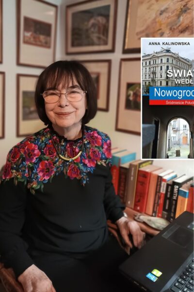 Spotkanie z Anną Kalinowską wokół książki „Świat wg. Nowogrodzkiej”