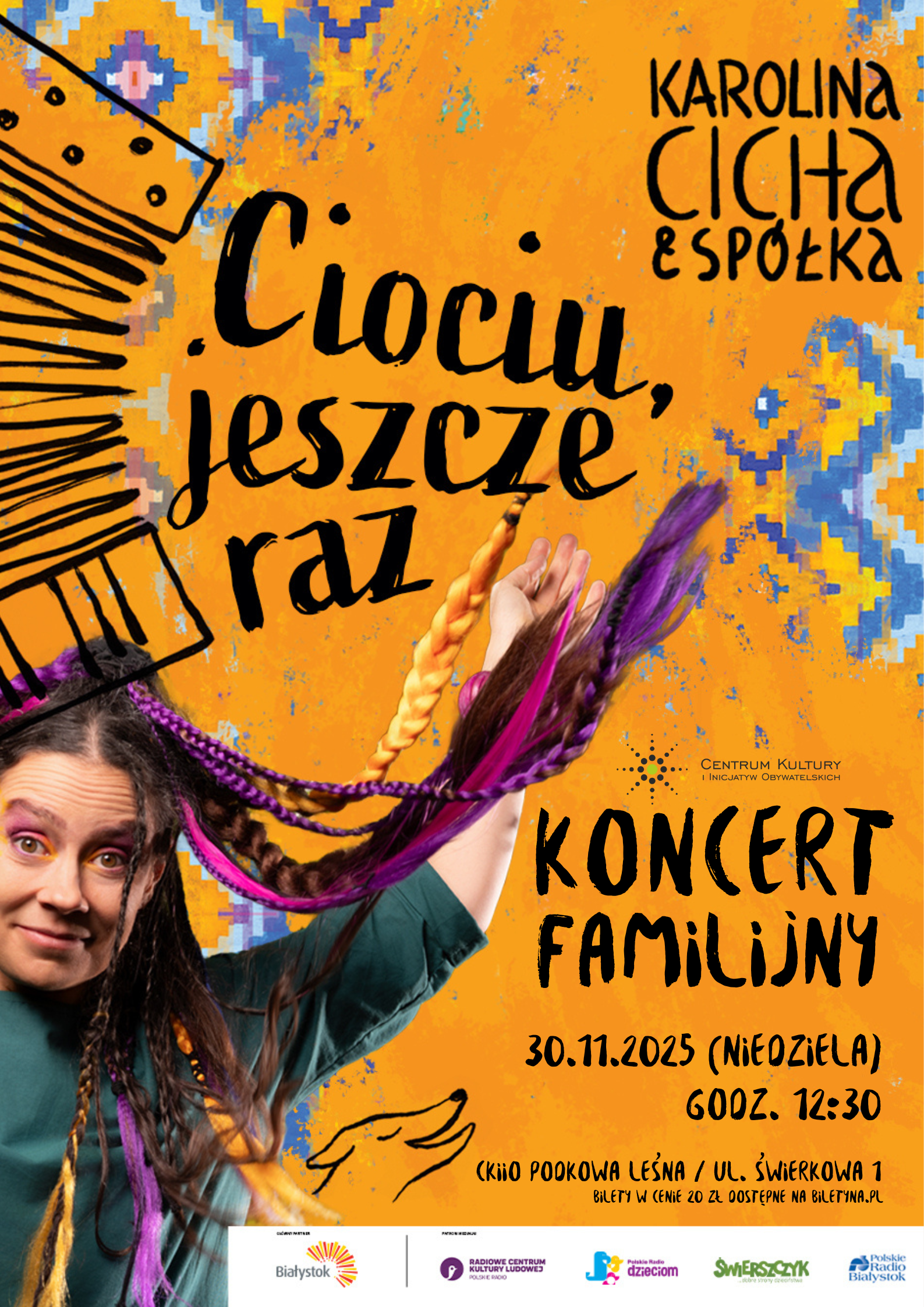 You are currently viewing Ciociu, jeszcze raz – koncert familijny Karoliny Cichej i Spółki