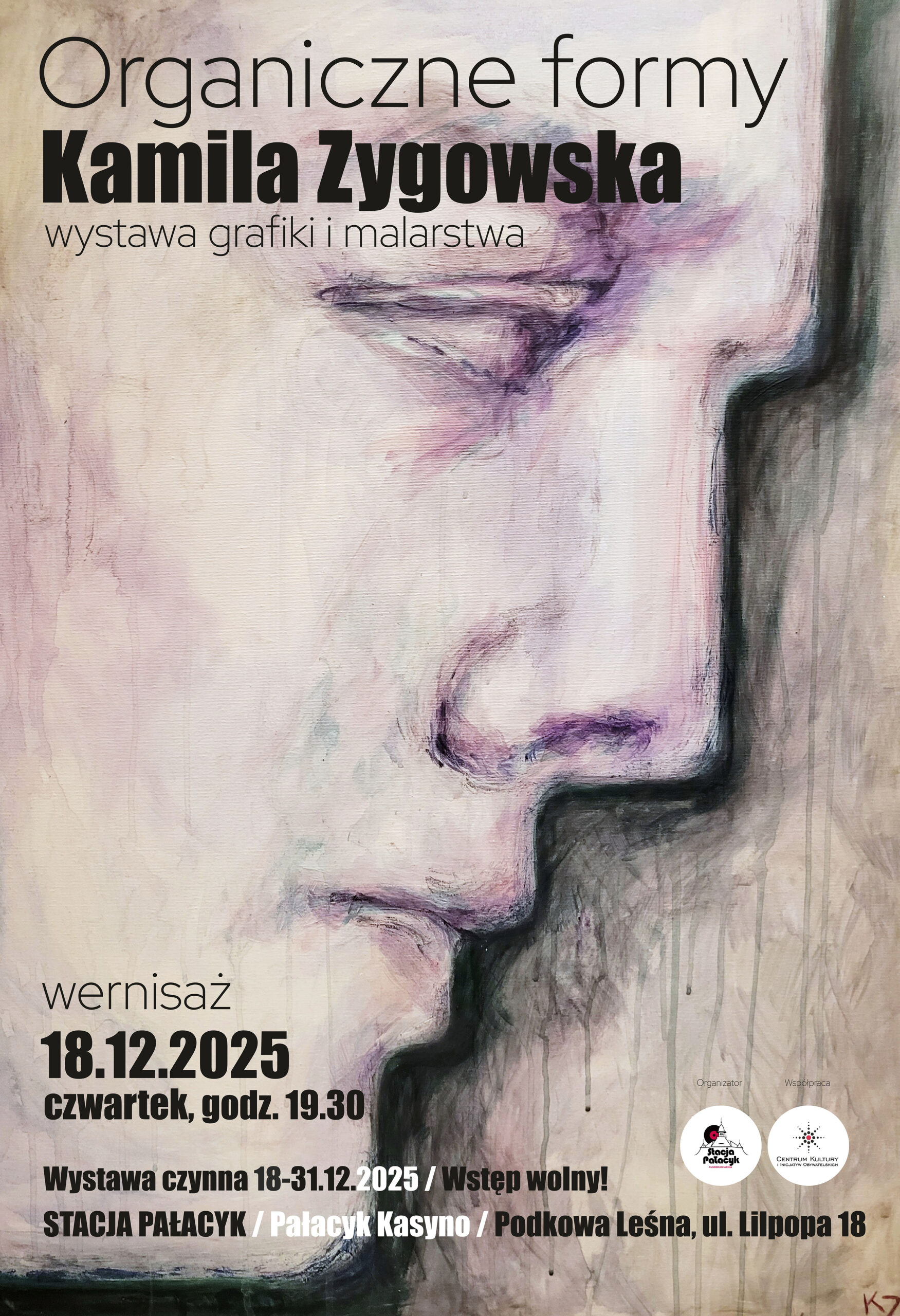 You are currently viewing ORGANICZNE FORMY – grafika i malarstwo Kamili Zygowskiej