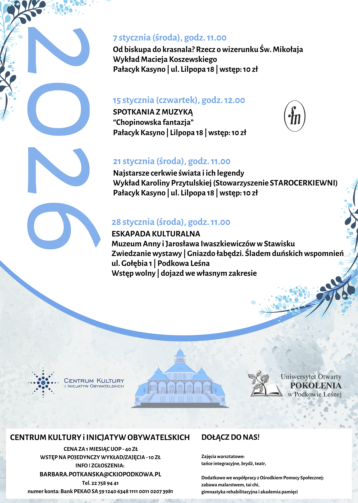 Styczniowy Uniwersytet Otwarty POKOLENIA