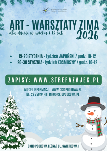 Art-Warsztaty ZIMA 2026