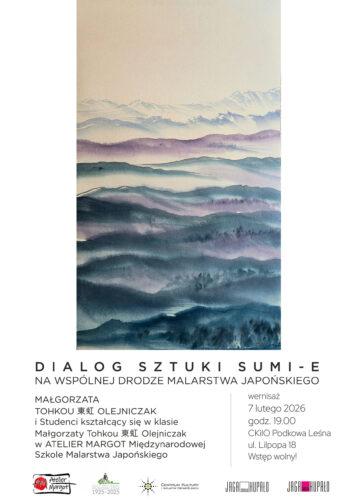 DIALOG SZTUKI SUMI-E. NA WSPÓLNEJ DRODZE MALARSTWA JAPOŃSKIEGO