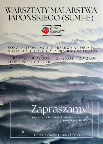 Warsztaty malarstwa japońskiego (sumi-e)