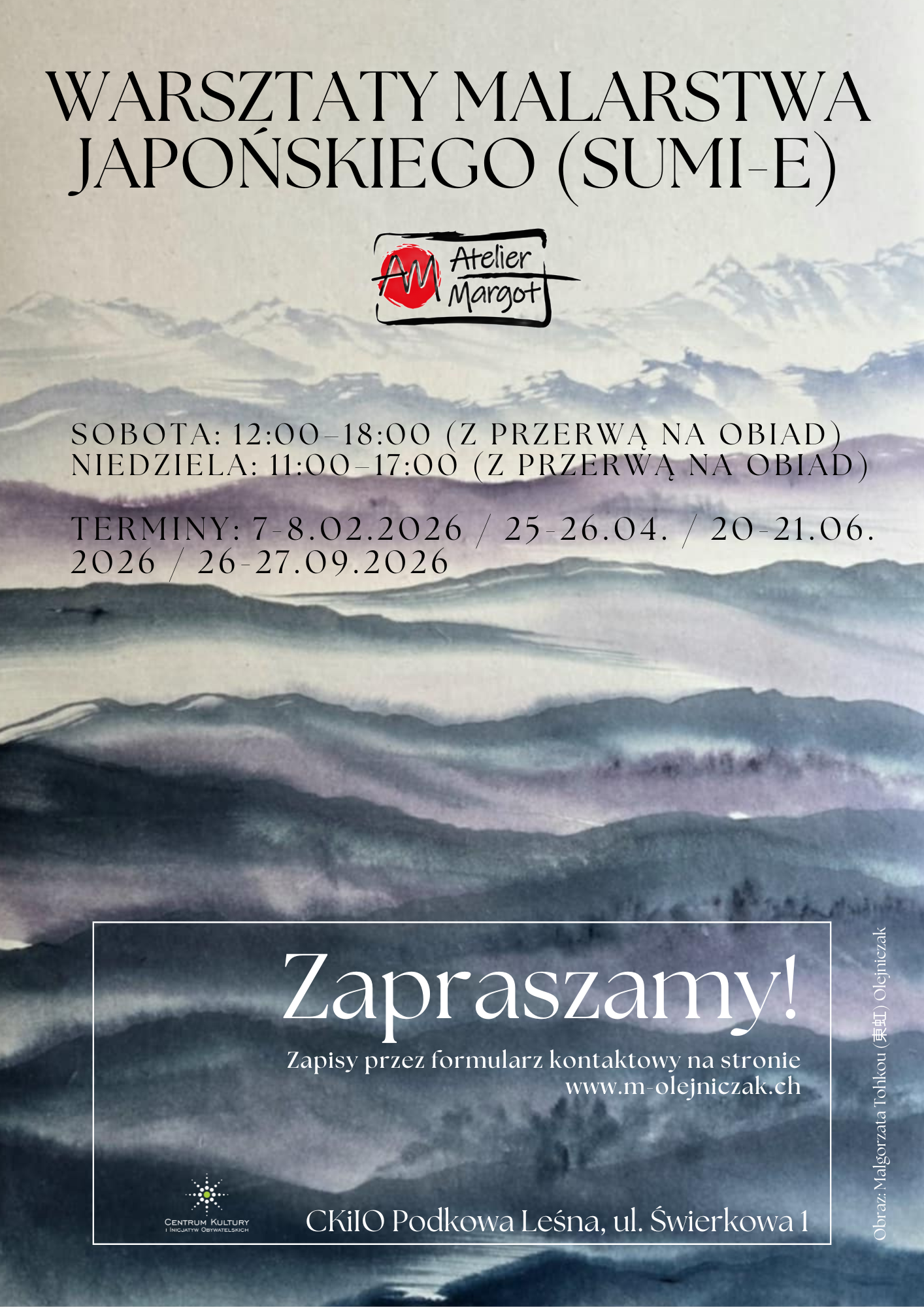 You are currently viewing Warsztaty malarstwa japońskiego (sumi-e)